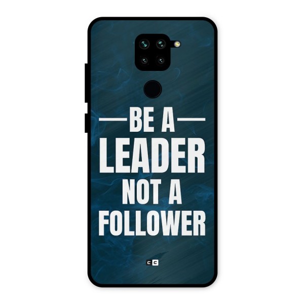 Be A Leader Metal Back Case for Redmi Note 9