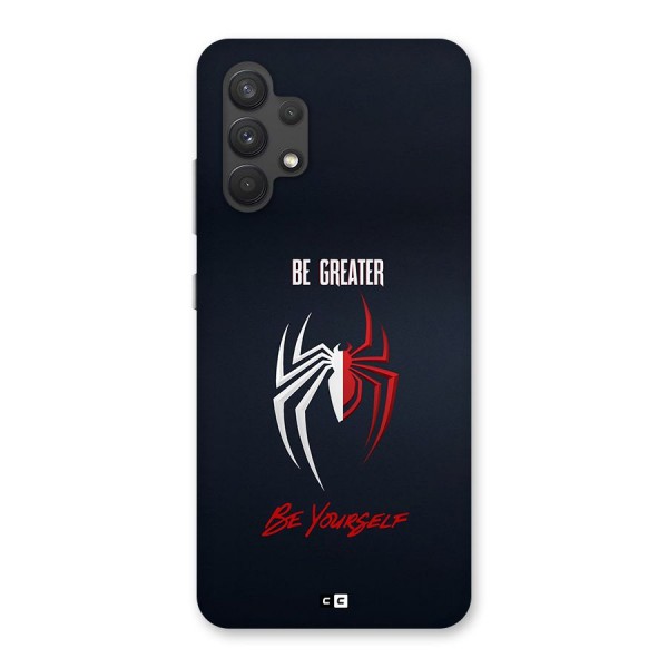 Be Greater Back Case for Galaxy A32