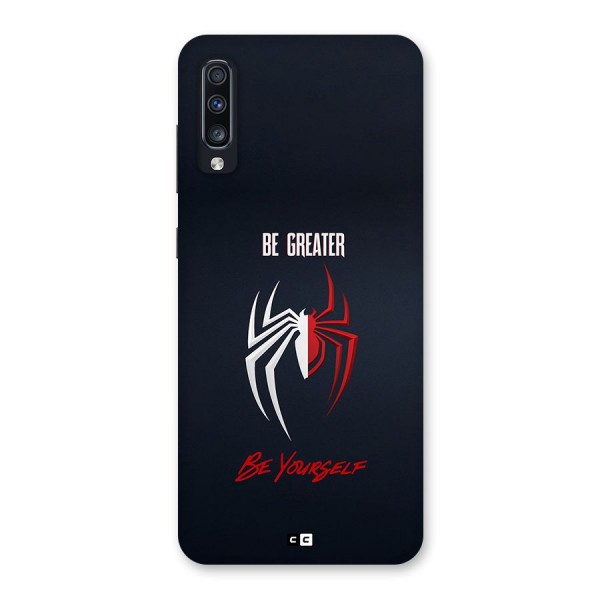 Be Greater Back Case for Galaxy A70