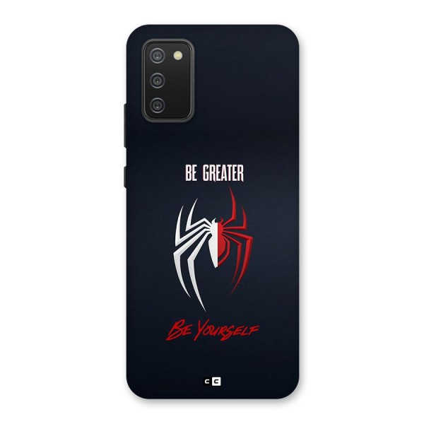 Be Greater Back Case for Galaxy M02s