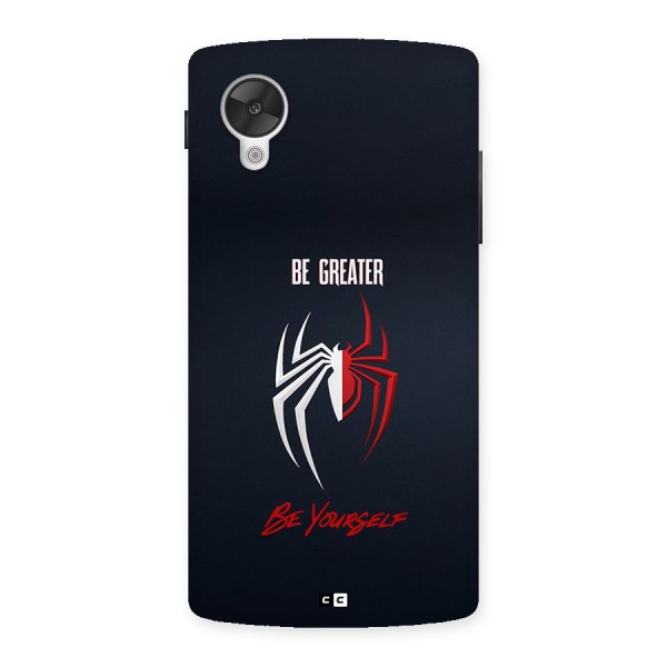 Be Greater Back Case for Google Nexus 5