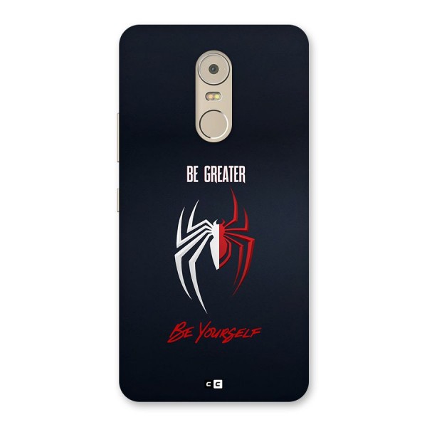 Be Greater Back Case for Lenovo K6 Note