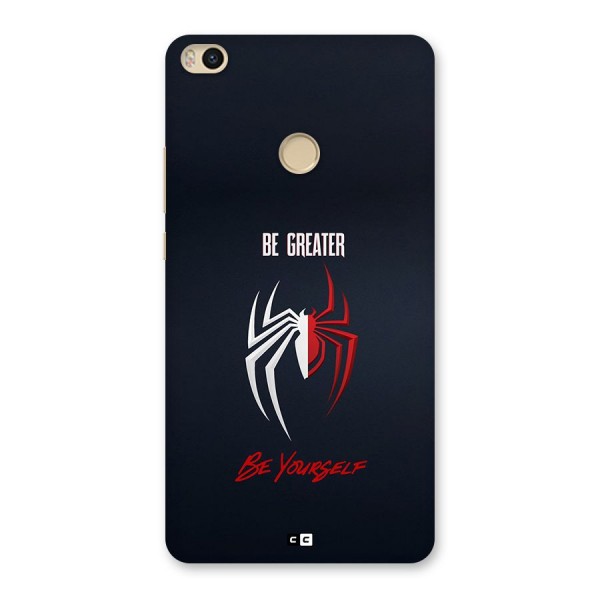 Be Greater Back Case for Mi Max 2