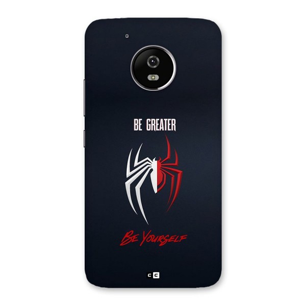Be Greater Back Case for Moto G5