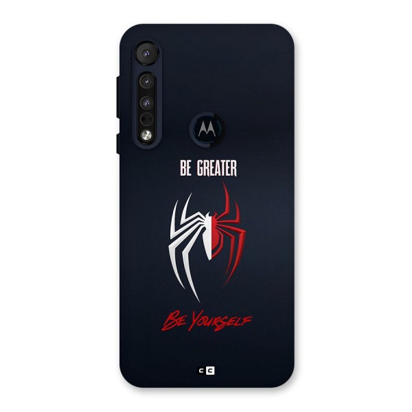 Be Greater Back Case for Motorola One Macro