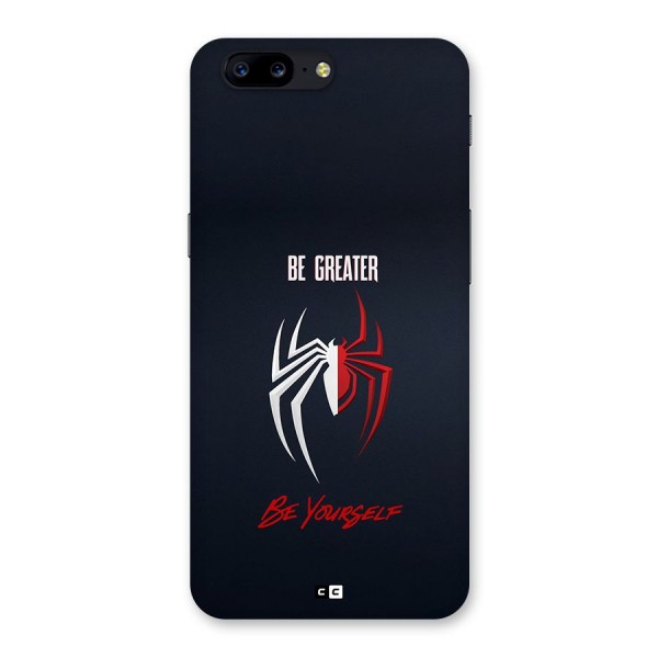 Be Greater Back Case for OnePlus 5