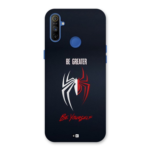 Be Greater Back Case for Realme Narzo 10A