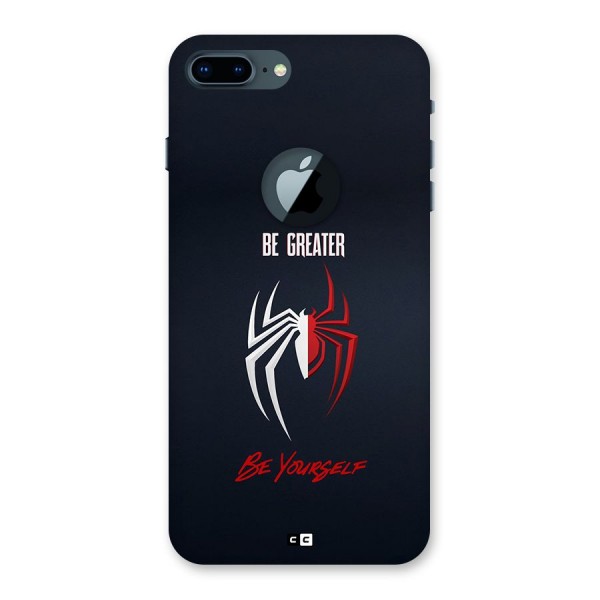 Be Greater Back Case for iPhone 7 Plus Logo Cut