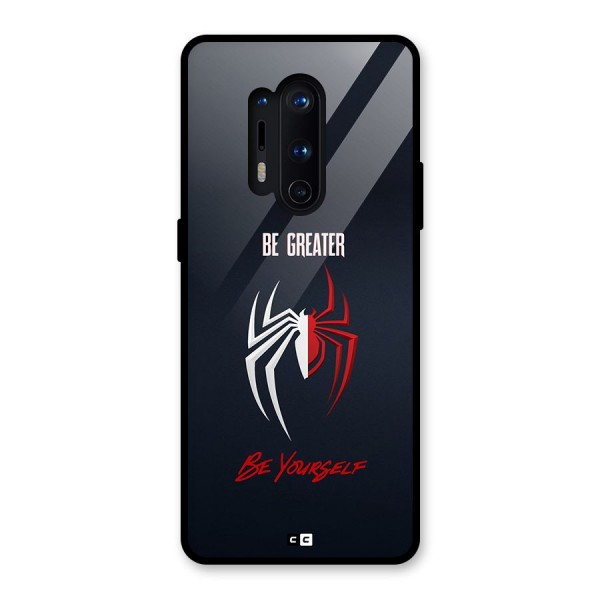Be Greater Glass Back Case for OnePlus 8 Pro
