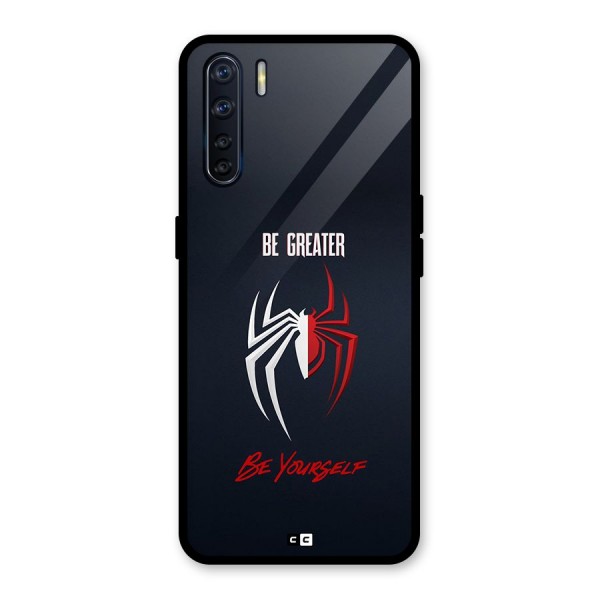 Be Greater Glass Back Case for Oppo F15