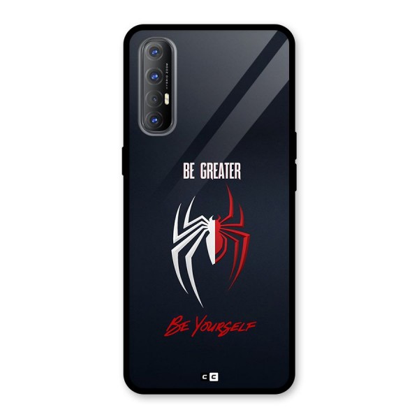 Be Greater Glass Back Case for Oppo Reno3 Pro