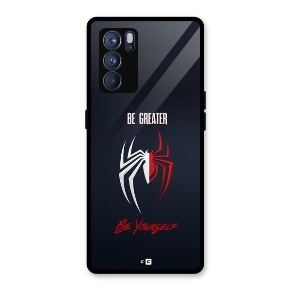 Be Greater Glass Back Case for Oppo Reno6 Pro 5G
