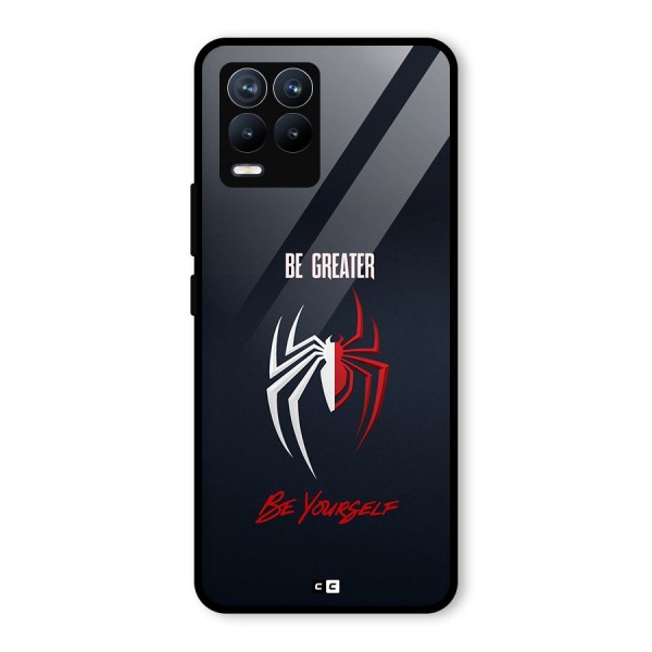 Be Greater Glass Back Case for Realme 8 Pro