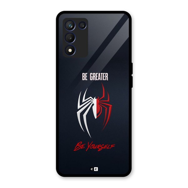 Be Greater Glass Back Case for Realme 9 5G Speed