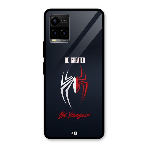 Be Greater Glass Back Case for Vivo Y21G