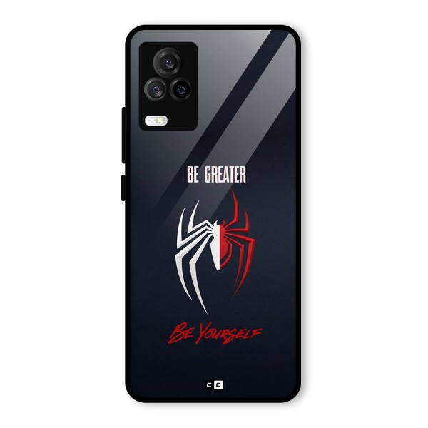 Be Greater Glass Back Case for Vivo iQOO 7 Legend 5G