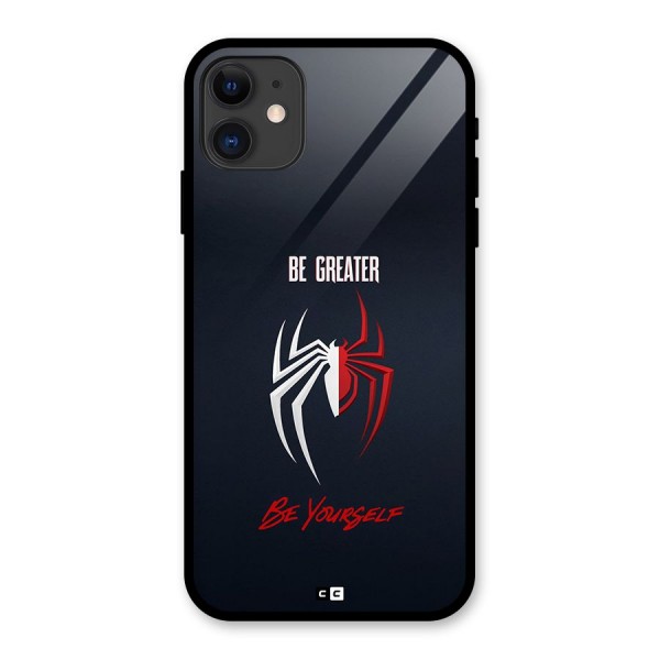 Be Greater Glass Back Case for iPhone 11