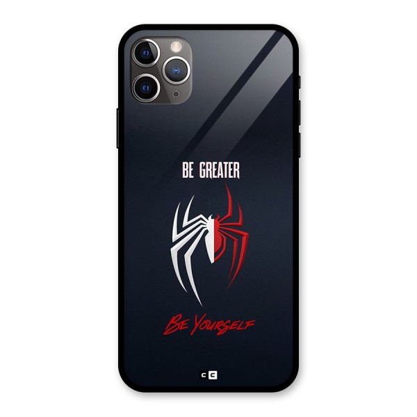 Be Greater Glass Back Case for iPhone 11 Pro Max