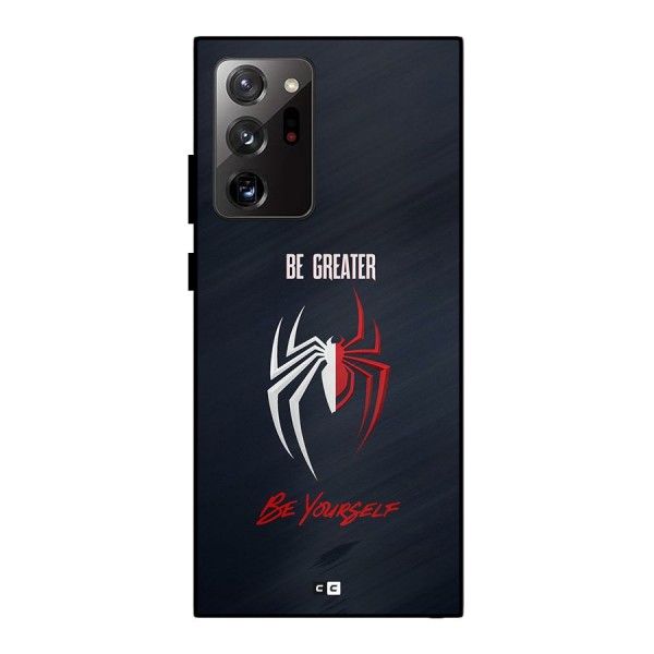 Be Greater Metal Back Case for Galaxy Note 20 Ultra