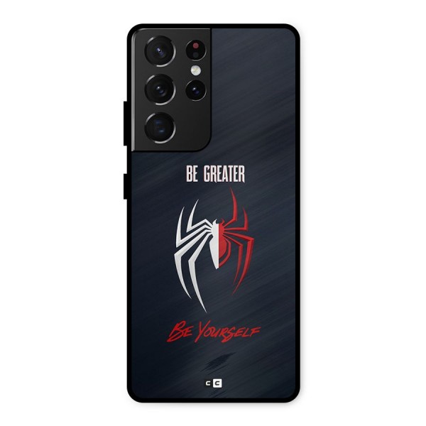 Be Greater Metal Back Case for Galaxy S21 Ultra 5G