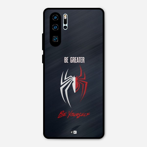 Be Greater Metal Back Case for Huawei P30 Pro