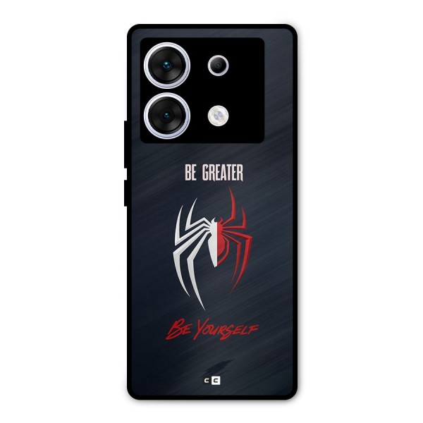 Be Greater Metal Back Case for Infinix Zero 30 5G