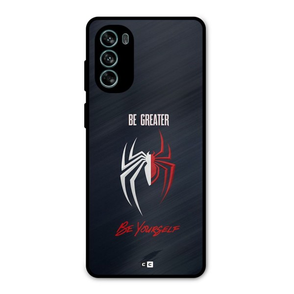 Be Greater Metal Back Case for Moto G62