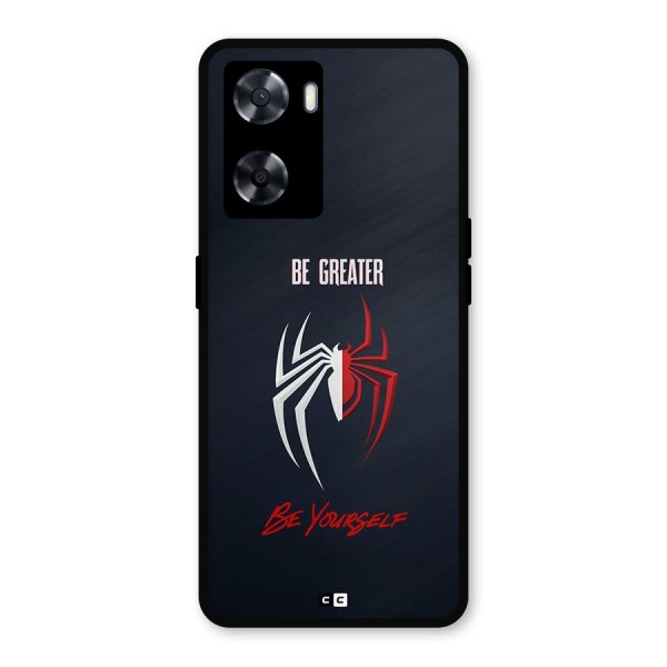 Be Greater Metal Back Case for Oppo A57 2022