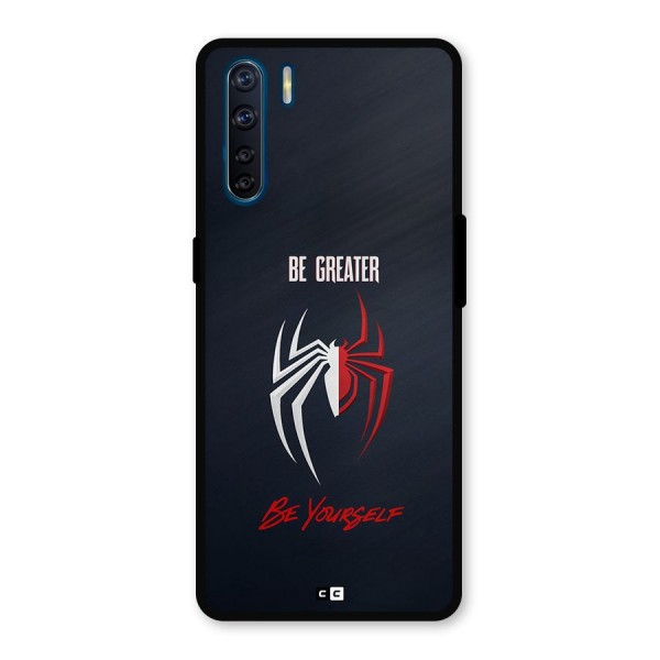 Be Greater Metal Back Case for Oppo F15