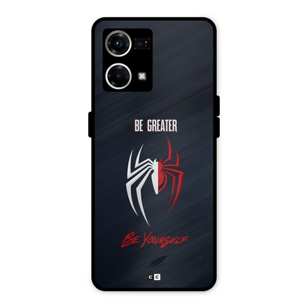 Be Greater Metal Back Case for Oppo F21 Pro 4G