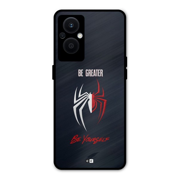 Be Greater Metal Back Case for Oppo F21s Pro 5G