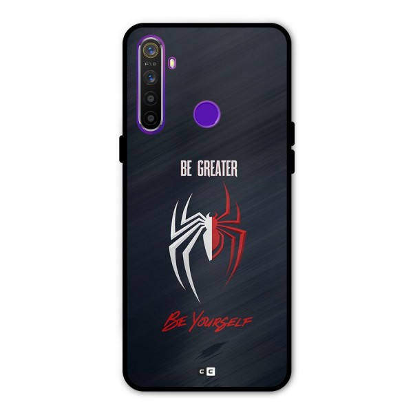 Be Greater Metal Back Case for Realme 5