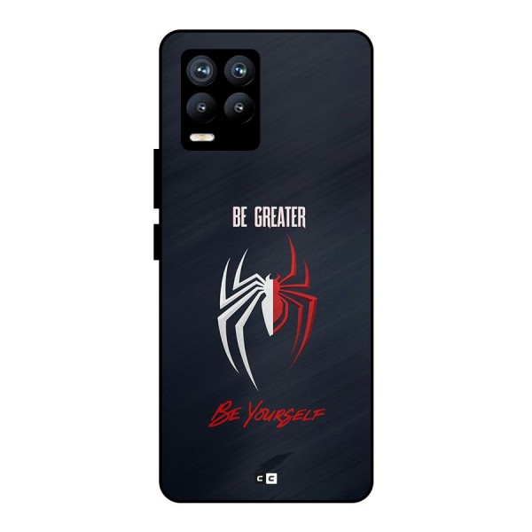 Be Greater Metal Back Case for Realme 8 Pro