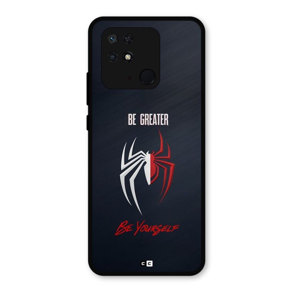 Be Greater Metal Back Case for Redmi 10 Power