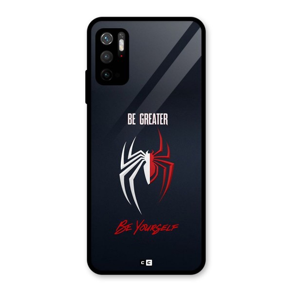 Be Greater Metal Back Case for Redmi Note 10T 5G