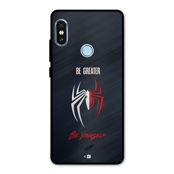 Be Greater Metal Back Case for Redmi Note 5 Pro