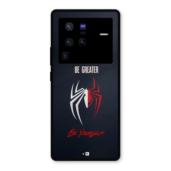 Be Greater Metal Back Case for Vivo X80 Pro