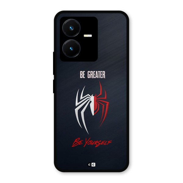 Be Greater Metal Back Case for Vivo Y22