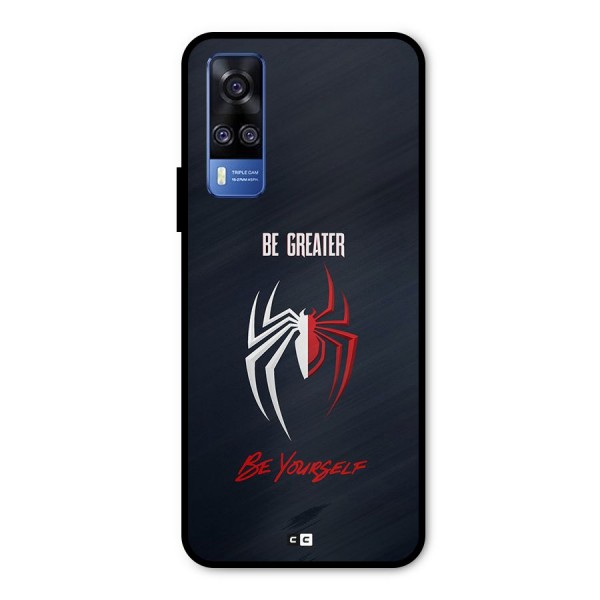 Be Greater Metal Back Case for Vivo Y51A