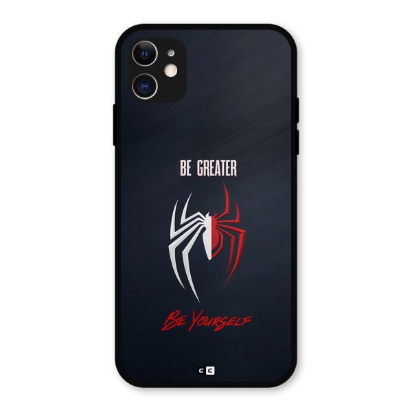 Be Greater Metal Back Case for iPhone 11