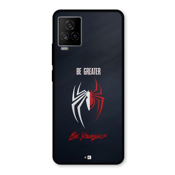 Be Greater Metal Back Case for iQOO 7 Legend 5G