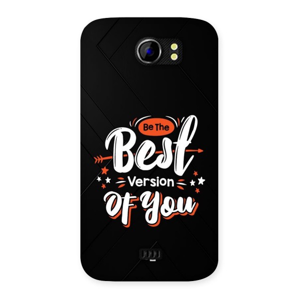 Be The Best Back Case for Canvas 2 A110