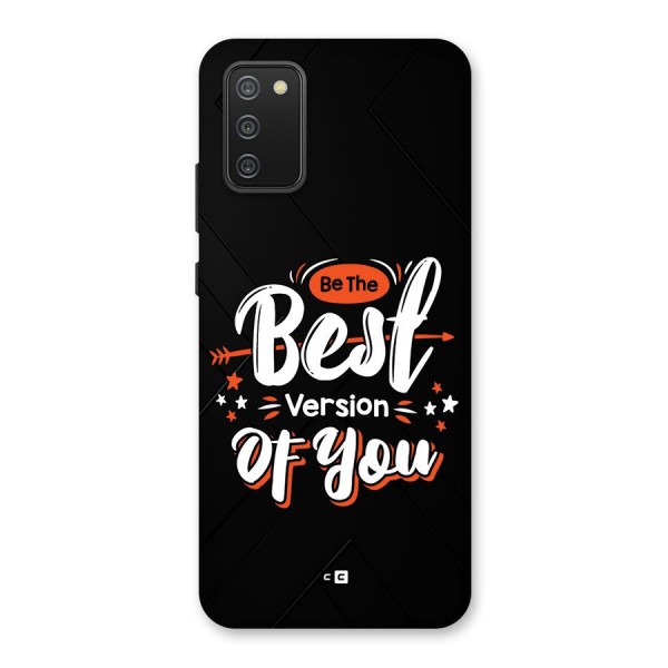 Be The Best Back Case for Galaxy M02s