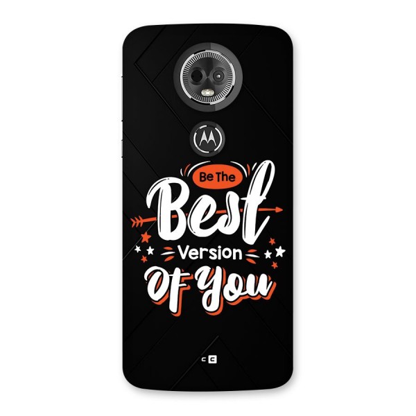 Be The Best Back Case for Moto E5 Plus