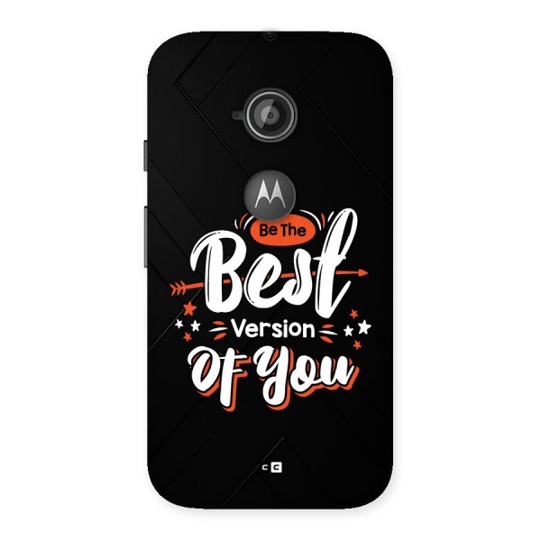 Be The Best Back Case for Moto E 2nd Gen