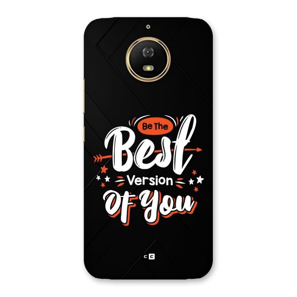 Be The Best Back Case for Moto G5s