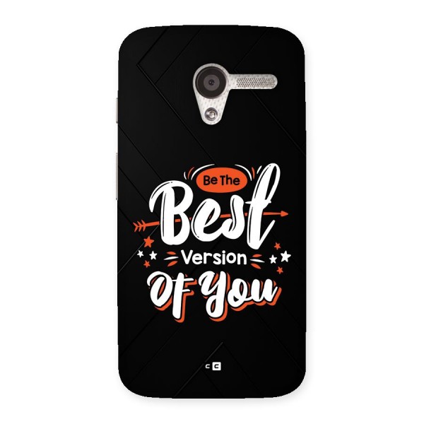 Be The Best Back Case for Moto X