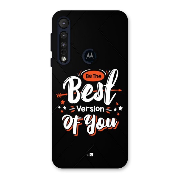 Be The Best Back Case for Motorola One Macro