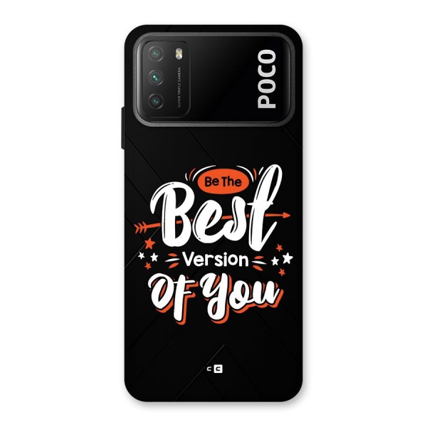 Be The Best Back Case for Poco M3