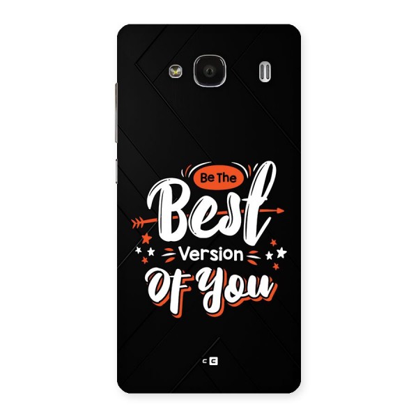 Be The Best Back Case for Redmi 2 Prime